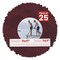 Dark Red Suede Mat Board for 11x11 Frames - Circle Opening for 7x7 Photos